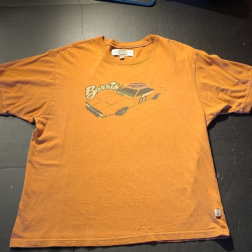 Orange Barris General Lee Graphic T-Shirt